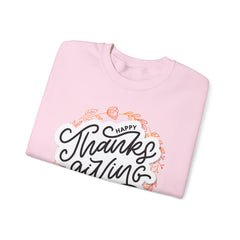 Thanksgiving Sweatshirt, Unisex Crewneck, Cozy Fall Layering, Holiday Gift, Fall Fashion