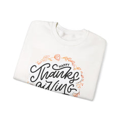 Thanksgiving Sweatshirt, Unisex Crewneck, Cozy Fall Layering, Holiday Gift, Fall Fashion